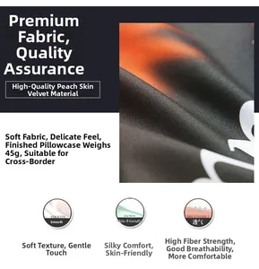 Detail of soft peach skin velvet fabric showing high fiber density and breathable texture