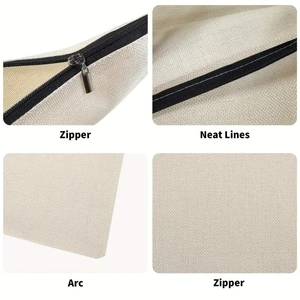 Detailed close-up of sewing kit organizer showing smooth zipper and neat stitching lines