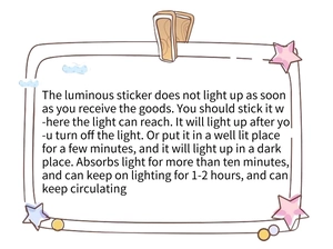 Detailed guide on luminous sticker light absorption and glow performance for kids room