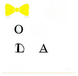 Detailed size specifications for self-adhesive PVC wall stickers with yellow crown and bow