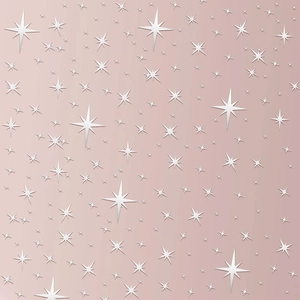 3D silver star mirror acrylic wall stickers for modern living room home decoration