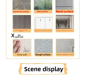 Guide des surfaces adaptées aux stickers muraux comme le verre, le carrelage et le bois