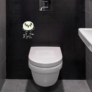 Adesivo murale luminoso bambino per decorazione bagno con effetto fluorescente