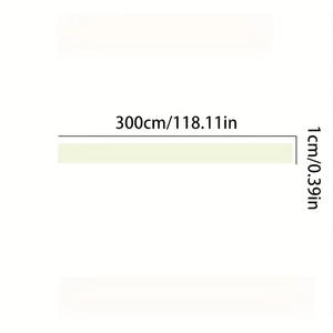 Selbstleuchtendes Klebeband 1cm x 300cm für Schlafzimmer und Wand Sicherheitsdekor