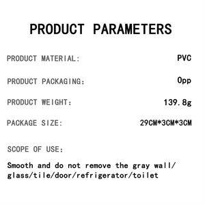Detailed PVC wall sticker product parameters and installation guide for smooth surfaces