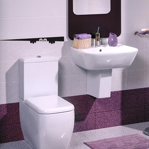 Funny cartoon peeking eyes wall decal for bathroom toilet decoration in black PVC