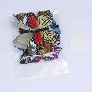 Set of 12 luminous 3D butterfly wall stickers with waterproof adhesive for home decor