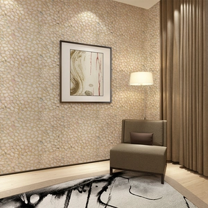 3D Pebble Stone Wallpaper Self Adhesive PVC Wall Stickers Waterproof Furniture Renovation Decal For Living Room Bedroom
