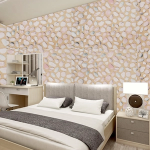 3D pebble stone self-adhesive wallpaper for furniture renovation and wall decoration