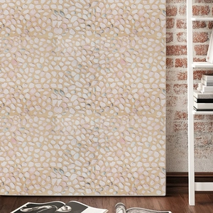 3D pebble stone textured self-adhesive wallpaper for furniture renovation and home decor