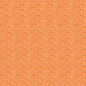 Detailed texture of orange red brick pattern self-adhesive wallpaper for home decor