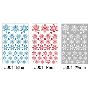 Adesivi per Finestre Statici a Forma di Fiocco di Neve PVC Riutilizzabili per Decorazioni Natalizie Capodanno Inverno Vetrina Casa Festa Ornamenti