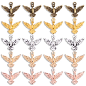 Vintage Zinc Alloy Flying Bird Dove Charms Pendants For DIY Jewelry Making Necklace Bracelet Earring Findings Accessories