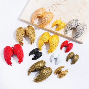 Gothic Engel Flügel Anhänger aus Legierung in verschiedenen Farben für DIY-Schmuck