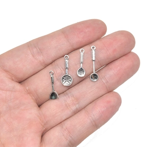 Ensemble de pendentifs miniatures de cuisine pour la fabrication de bijoux DIY créatifs