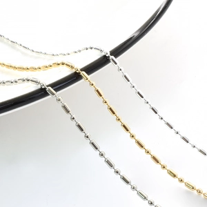 Cadena de Nudo de Bambú de Hierro de 1.5mm para Creación de Joyas DIY Galvanizada Estilo Antiguo para Horquillas