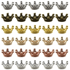 Ciondoli Charm a Forma di Corona in Lega di Zinco Vintage per Fai-da-te Collana Bracciale Creazione Gioielli Corona in Metallo