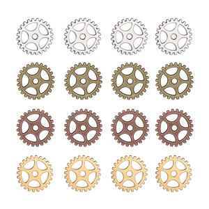 Steampunk Gear Charms Vintage Metal Alloy Mechanical Gears For DIY Jewelry Making Handmade Crafts Steampunk Accessories