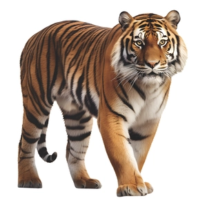 3D realistic Bengal tiger wall sticker for living room bedroom wall decoration decal