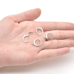 Crochets de boucles d oreilles leverback en argent pour la création de bijoux