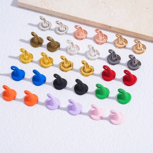 Colorful alloy wizard hat charms for DIY jewelry making in assorted vintage metal finishes