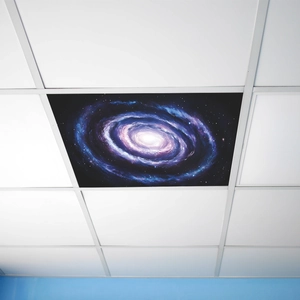 Galaxy Starry Sky Ceiling Wall Sticker PVC Self Adhesive Nebula Pattern For Bedroom Living Room Office Home Decor
