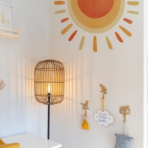 Set of creative golden animal wall hooks featuring cheetah, bird, and elephant designs