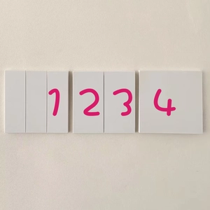 Creative white minimalist wall light switch covers in single, double and triple options
