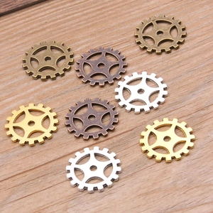 Ρετρό Steampunk Γρανάζι Μενταγιόν Κράμα Αξεσουάρ Κοσμημάτων Charms Για DIY Κατασκευή Κολιέ Βραχιόλι Αντίκα Μεταλλικά Εξαρτήματα Γρανάζι