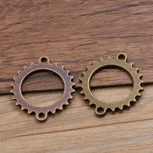 Steampunk legering tandwiel hangers in koper en brons voor DIY sieraden maken
