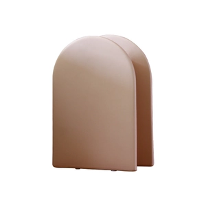 Porte-serviette moderne en céramique Morandi terre cuite pour déco intérieure