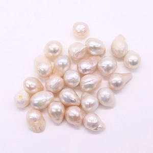 Natural Baroque Edison pearls with iridescent luster for DIY jewelry making accessories