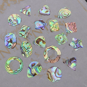 Perle Naturali in Conchiglia di Abalone Forme Geometriche Irregolari Iridescenti per Creazione Gioielli DIY Collana Bracciale Accessori Stile Barocco