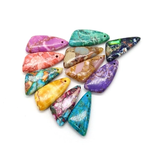 Meerkleurige synthetische turquoise hanger kralen voor DIY sieraden maken kettingen