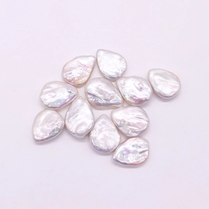 Natürliche Barock-Süßwasserperlen 14x20mm Tropfenform lose Perlen für DIY-Schmuck