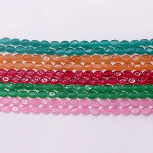 Ovale kattenoog kralen in diverse kleuren voor DIY sieraden maken en kettingen
