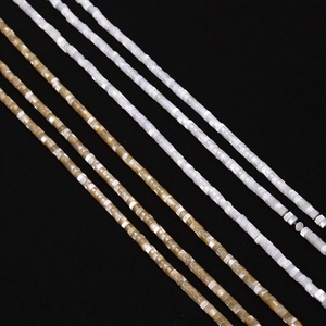 Natural Sea Shell Trochus Disc Beads Iridescent Mother Of Artificial Pearl Loose Beads For DIY Necklace Bracelet Jewelry Making Accessories