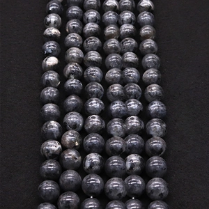 Perline rotonde in labradorite naturale per bracciali e collane di gioielleria fai-da-te