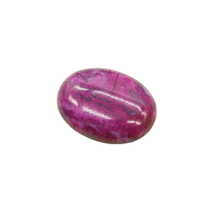 Cabochon ovale in pietra naturale di Charoite lucidata per la creazione di gioielli