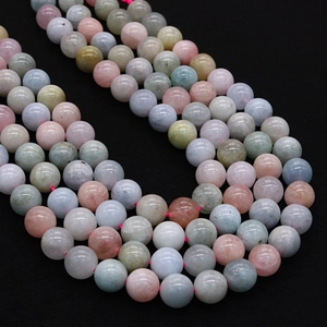 Gekleurde natuursteen kralen in macaron tinten voor DIY sieraden en kettingen maken
