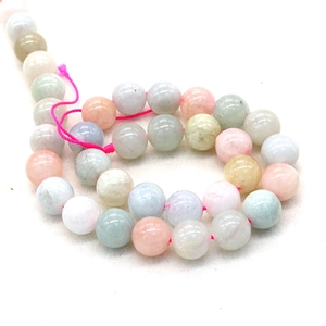 Macaron-kleurige natuursteen kralen voor DIY sieraden, kettingen en armbanden