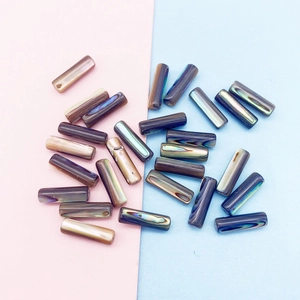 Natural abalone shell cylindrical tube beads for DIY necklace jewelry making