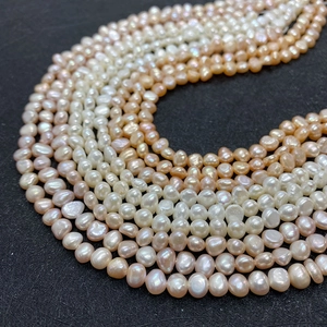 Perlas de agua dulce naturales barrocas para joyas DIY en colores blanco rosa naranja
