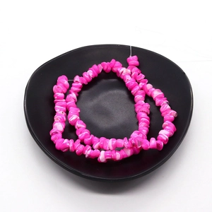 7-8 mm onregelmatige roze zeeschelp kralen voor handgemaakte DIY sieraden accessoires