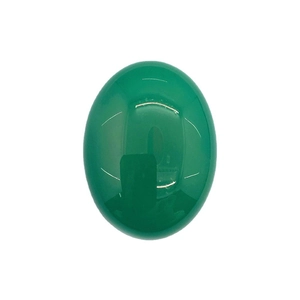 Green aventurine 30x40mm oval flatback gemstone cabochon for DIY jewelry making