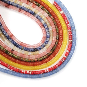 Meerkleurige natuurlijke opaal vierkante kralen 2x4mm voor DIY sieraden maken en ketting