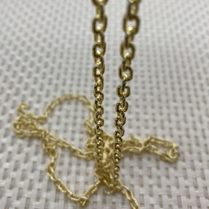 Gouden 4x6mm metalen touwketting voor DIY sieraden, 10m rol van gedraaide schakelketting