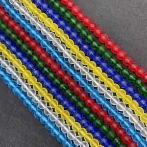 Colorful matte natural stone beads in 6mm to 10mm sizes for DIY jewelry making