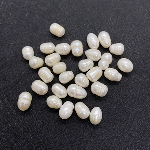 Perle Naturali d'Acqua Dolce Sciolte Foro Grande Barocco Irregolare Bianco Fai da Te Collana Bracciale Gioielli Accessori Per Donna