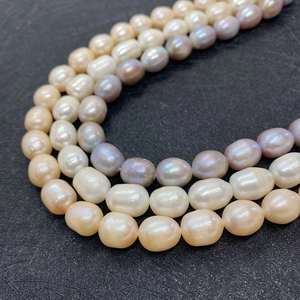5-7mm Baroque natural freshwater pearls in white pink and purple for DIY jewelry making